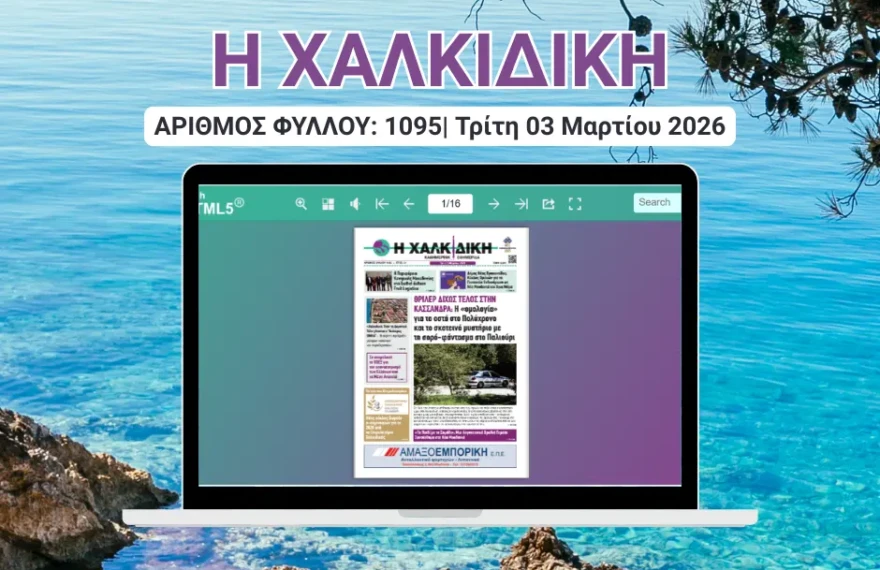 Η ΧΑΛΚΙΔΙΚΗ COVER