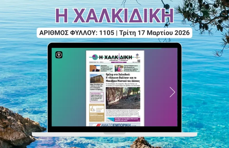 Η ΧΑΛΚΙΔΙΚΗ COVER