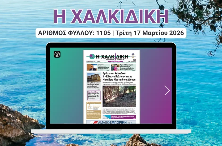 Η ΧΑΛΚΙΔΙΚΗ COVER