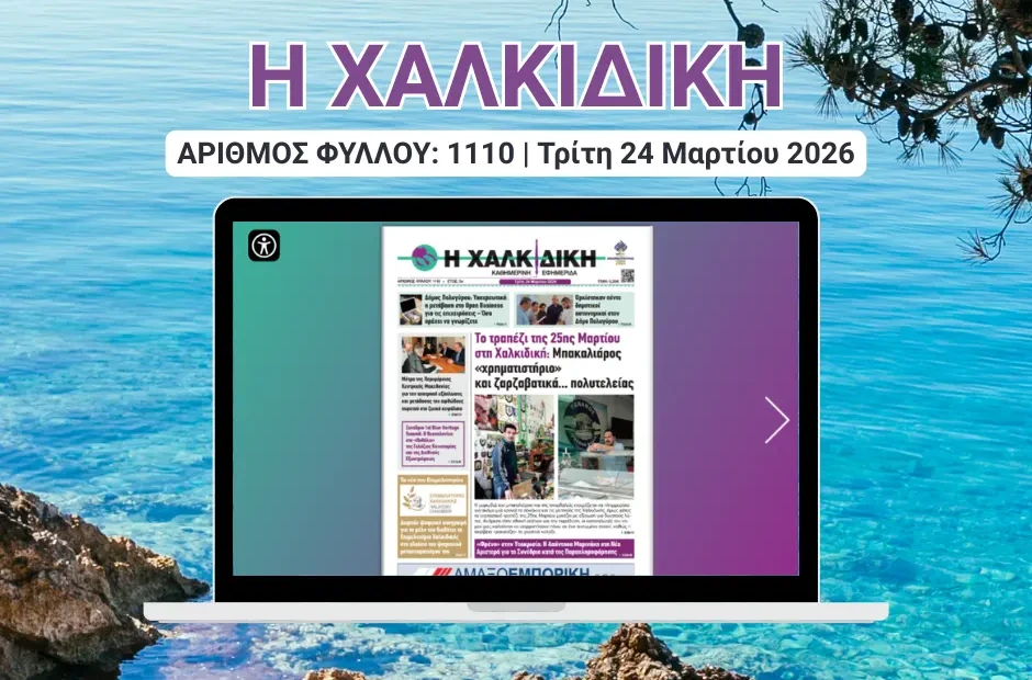 Η ΧΑΛΚΙΔΙΚΗ COVER