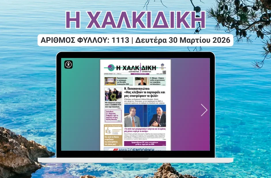 Η ΧΑΛΚΙΔΙΚΗ COVER