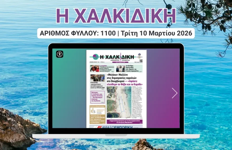 Η ΧΑΛΚΙΔΙΚΗ COVER